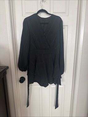 Women’s black romper from Amazon size XL